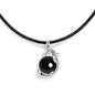 YISIXICI XL13140060 Men's Black Agate Necklace Chinese Dragon Hug Pearl Neck Jewelry Birthday Gift