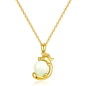 YISIXICI XL13140056 Lucky Necklace Chinese Dragon Hug Pearl Neck Jewelry Women's Birthday Gift