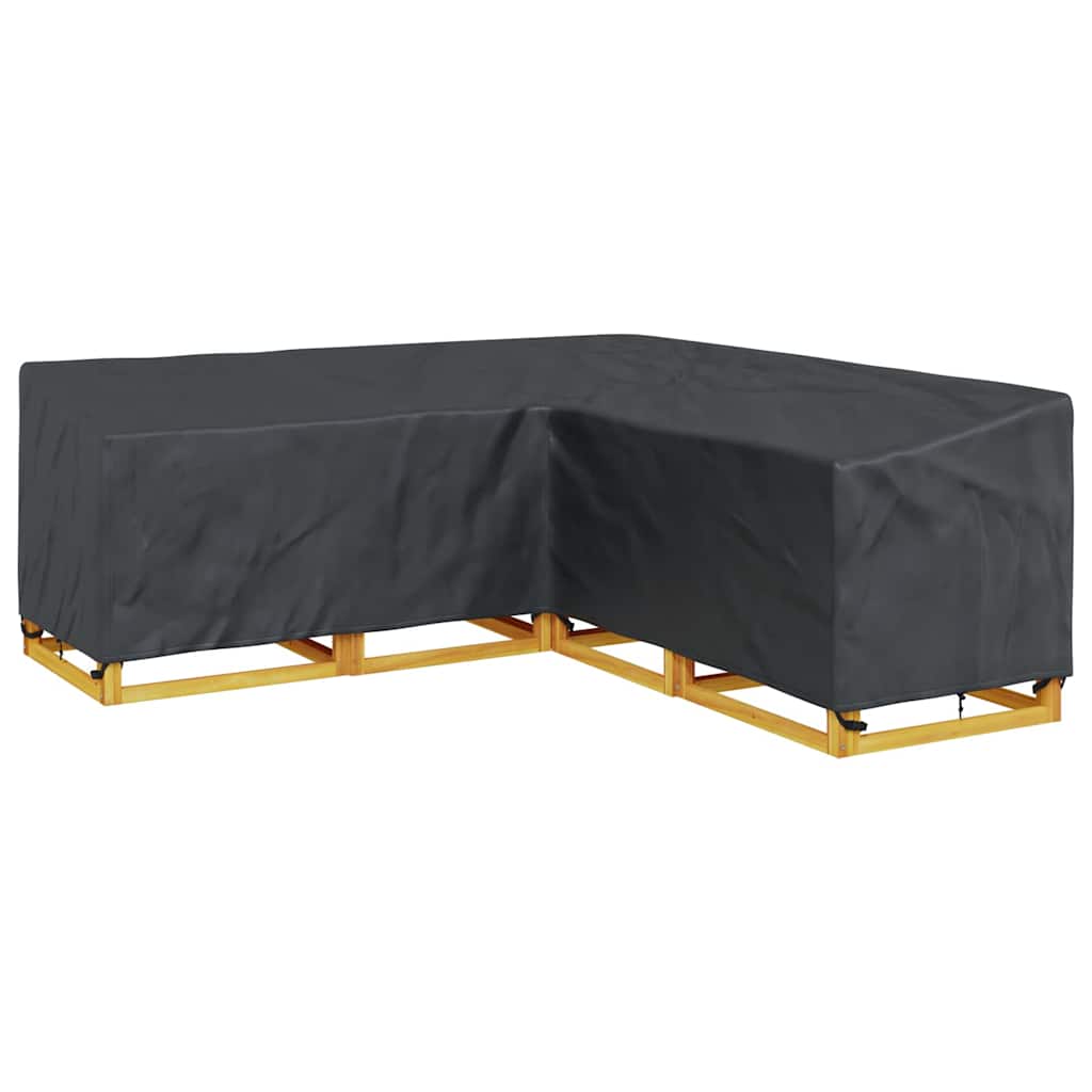 Wasserdichte L-Form Gartenmöbel-Abdeckung 220 cm - Robust & Stilvoll aus 210D Oxford-Gewebe