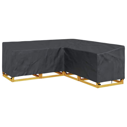 Wasserdichte L-Form Gartenmöbel-Abdeckung 220 cm - Robust & Stilvoll aus 210D Oxford-Gewebe
