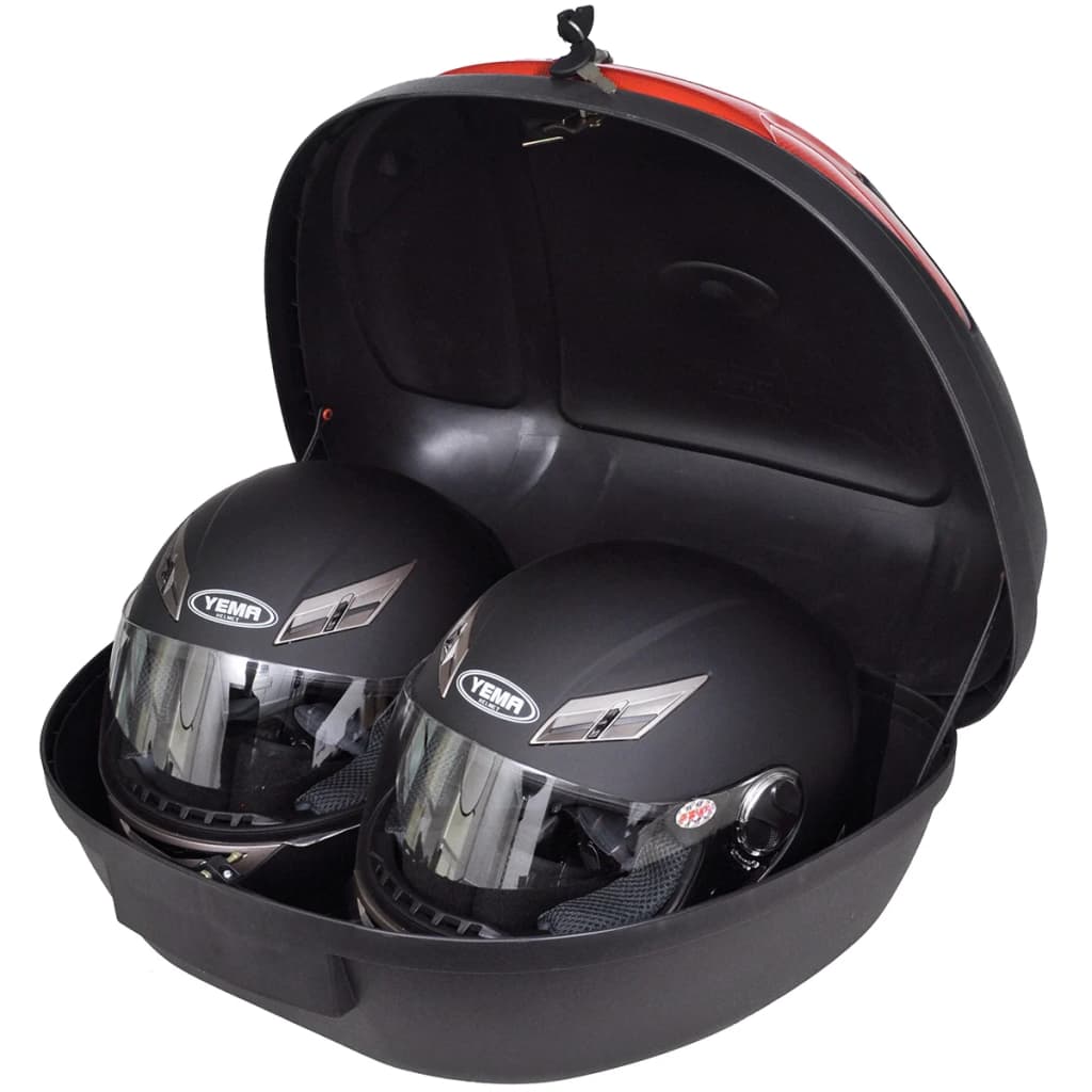 Motorcycle top case 72 L for 2 helmets