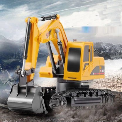 1:24 Wireless Remote Control Excavator 2.4G Six-Way Alloy Excavator Gift