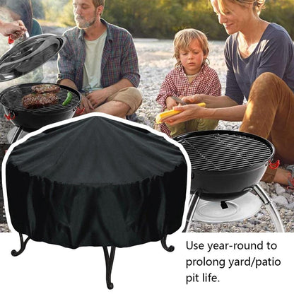 BBQ Cover 210D Waterproof Dustproof Cloth 85x40cm Outdoor Barbecue Stove Cover