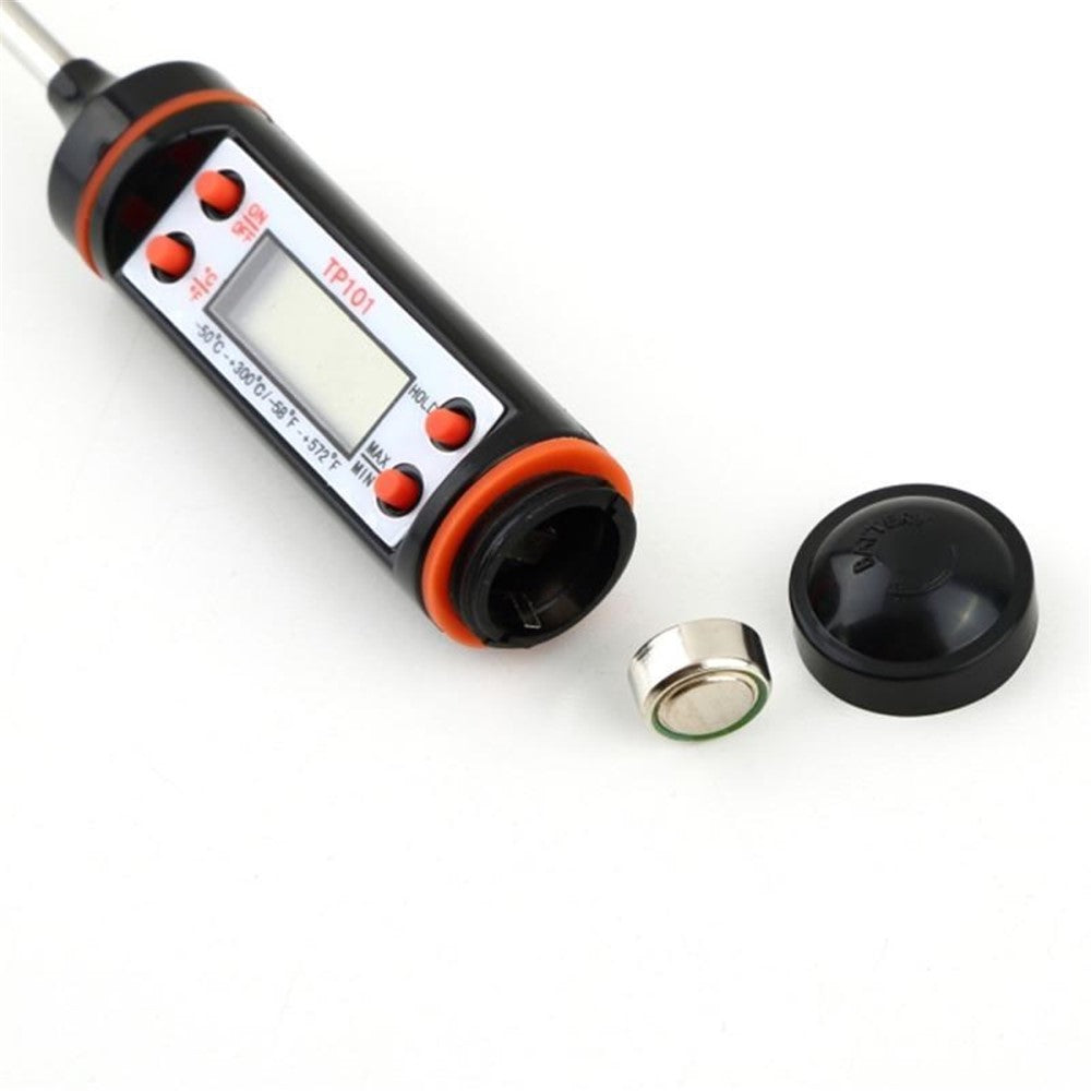 TP101 Digitales Lebensmittelthermometer mit langer Sonde – Ihr BBQ-Temperaturmesser