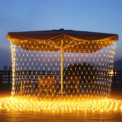 Mesh Lights 880 LED 6m x 4m IP65 Waterproof Net Lights with 8 Modes for Christmas New Year