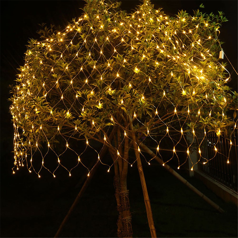 Mesh Lights 880 LED 6m x 4m IP65 Waterproof Net Lights with 8 Modes for Christmas New Year
