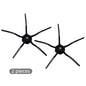 2er-Set Seitenbürsten für Roborock S50 / S55 / S5 Max / S6 / S8 – Ersatzteile