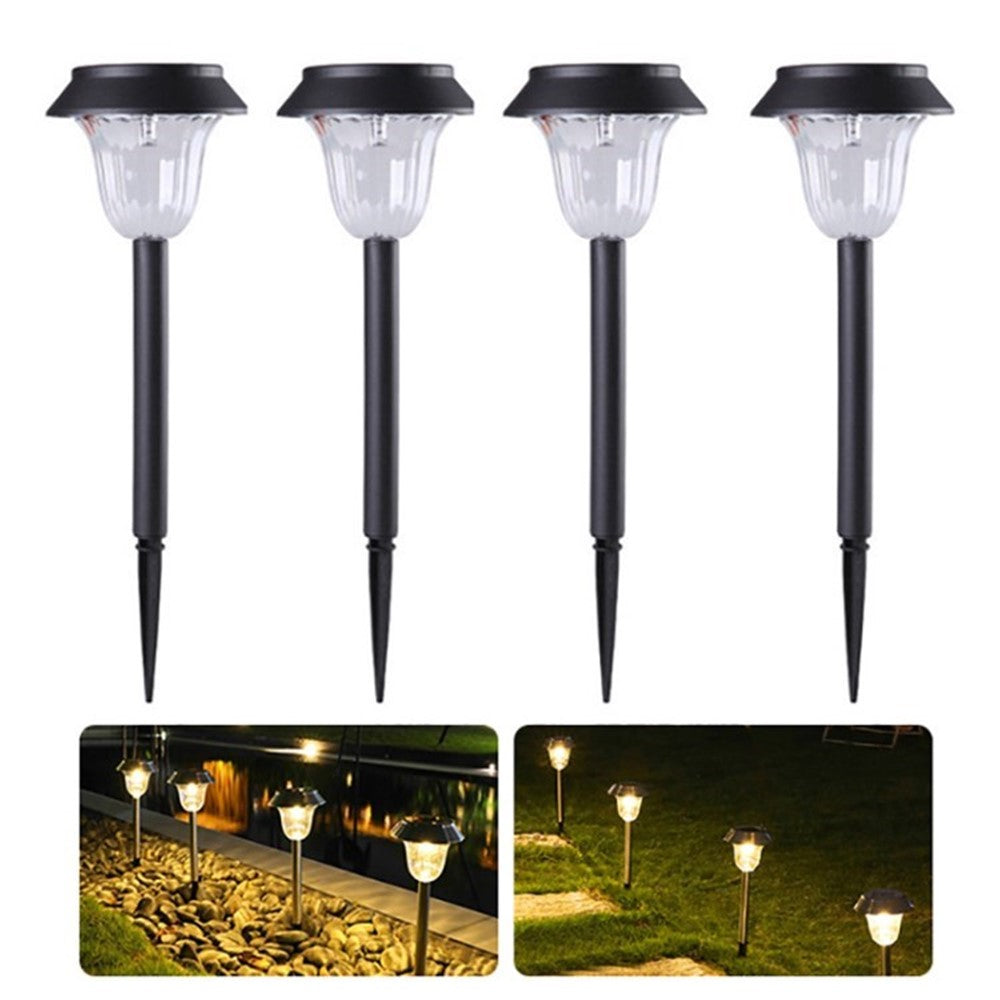2Pcs/Set Waterproof Solar Light Landscape Light Outdoor Garden Lawn Yard Lamp
