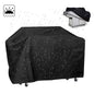 420D Oxford Fabric Waterproof BBQ Grill Cover UV Protection Outdoor Barbecue Grill Cover with Drawstring