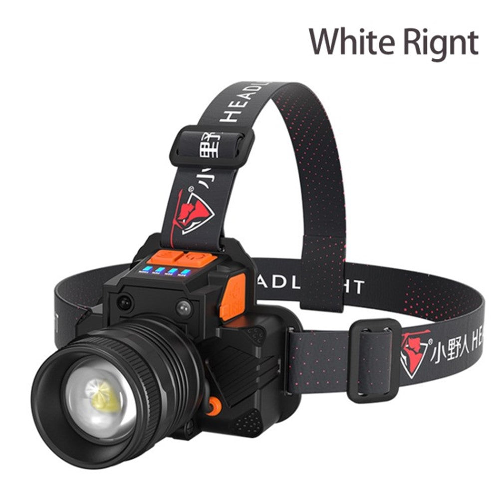 T50 Super Bright Flashlight 300m Long Range Flashlight IPX4 Waterproof Miner Lamp for Outdoor Emergency
