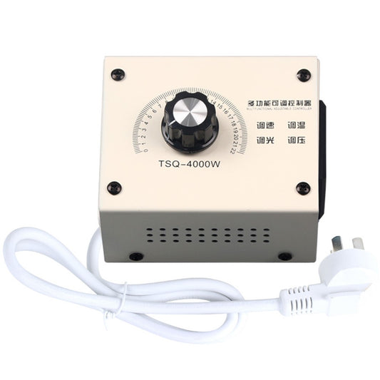 AC 220V 4000W Voltage Regulator Dimmer Motor Speed Temperature Controller for Light Fan