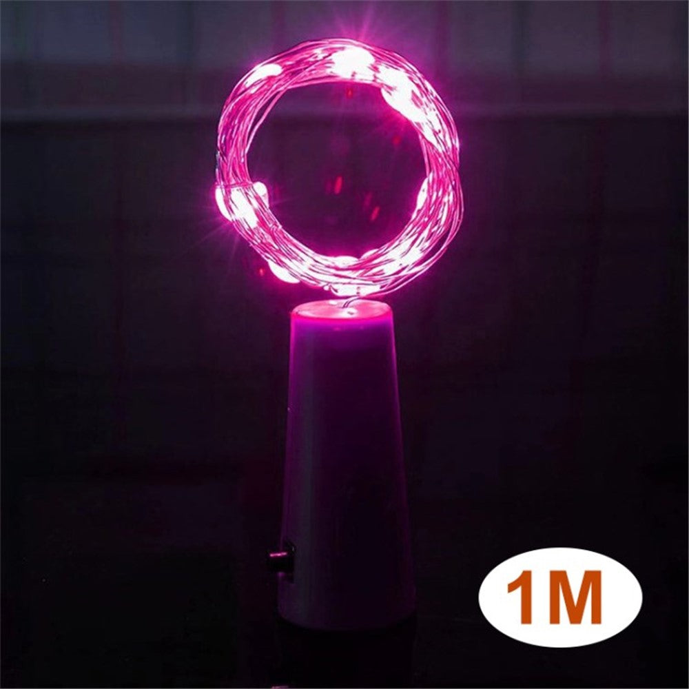 Wine Bottle Stopper Light Cork Light String for DIY Party Wedding Decor