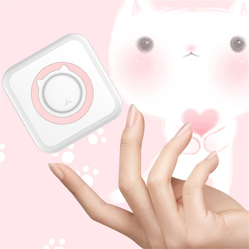 C15 Mini Thermal Printer Mobile Bluetooth-Compatible Label Printer Smart Photo Printer