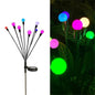 Solar Firefly Light Outdoor Waterproof Starburst Swaying Garden Light Party Decorative Light for Yard Garden Pathway