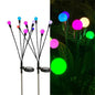 Solar Firefly Light Outdoor Waterproof Starburst Swaying Garden Light Party Decorative Light for Yard Garden Pathway