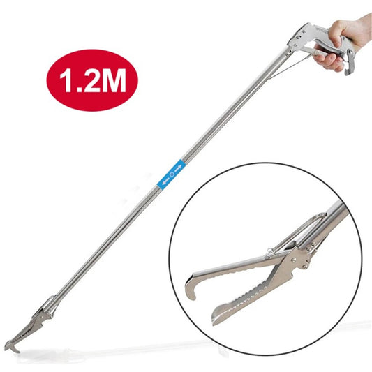 Professional Collapsible Snake Tongs Reptile Catcher Rattlesnake Grabber Pickup Handling Tool