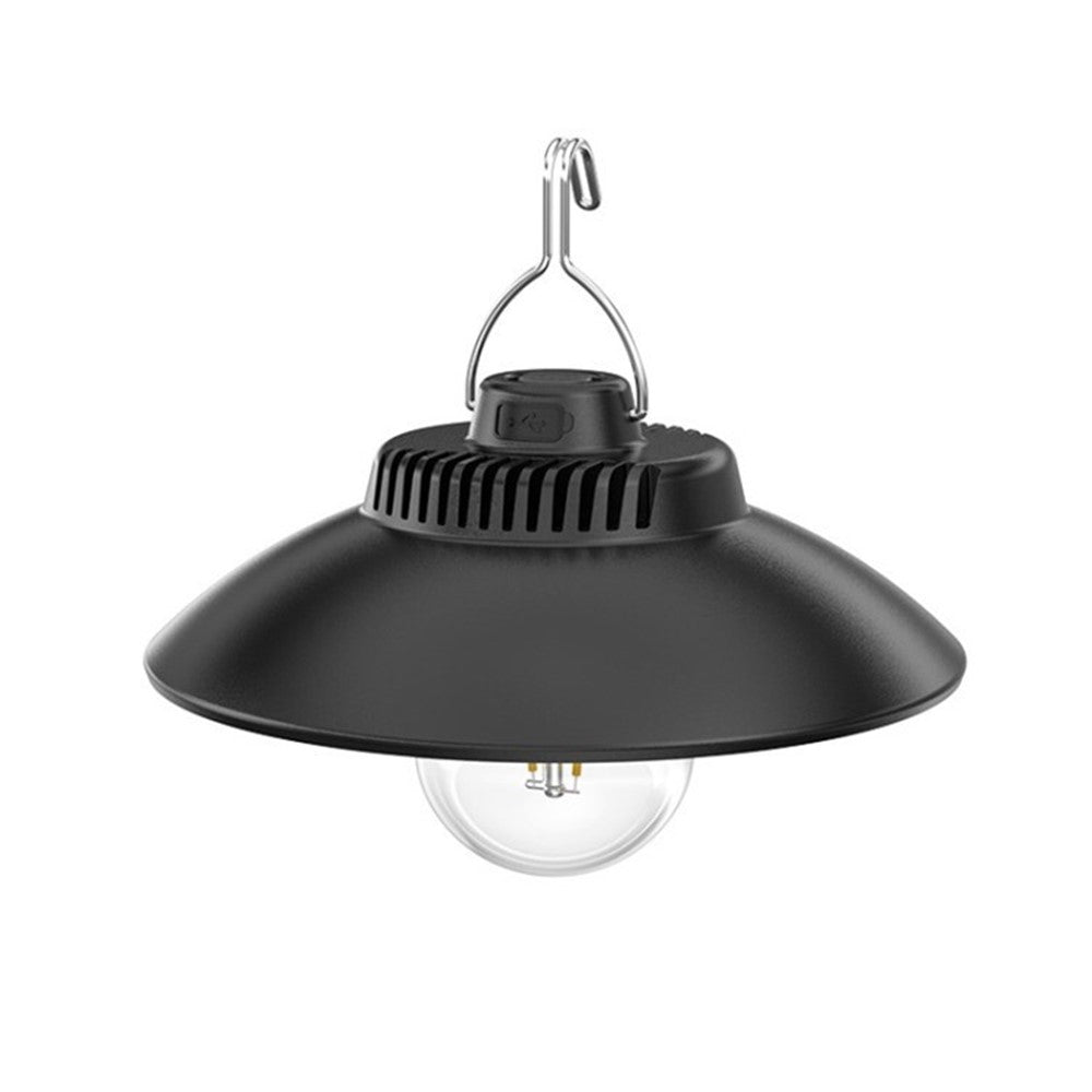 Portable Retro Tent Lamp Waterproof Multi-functional Rechargeable Camping Light for Outdoor