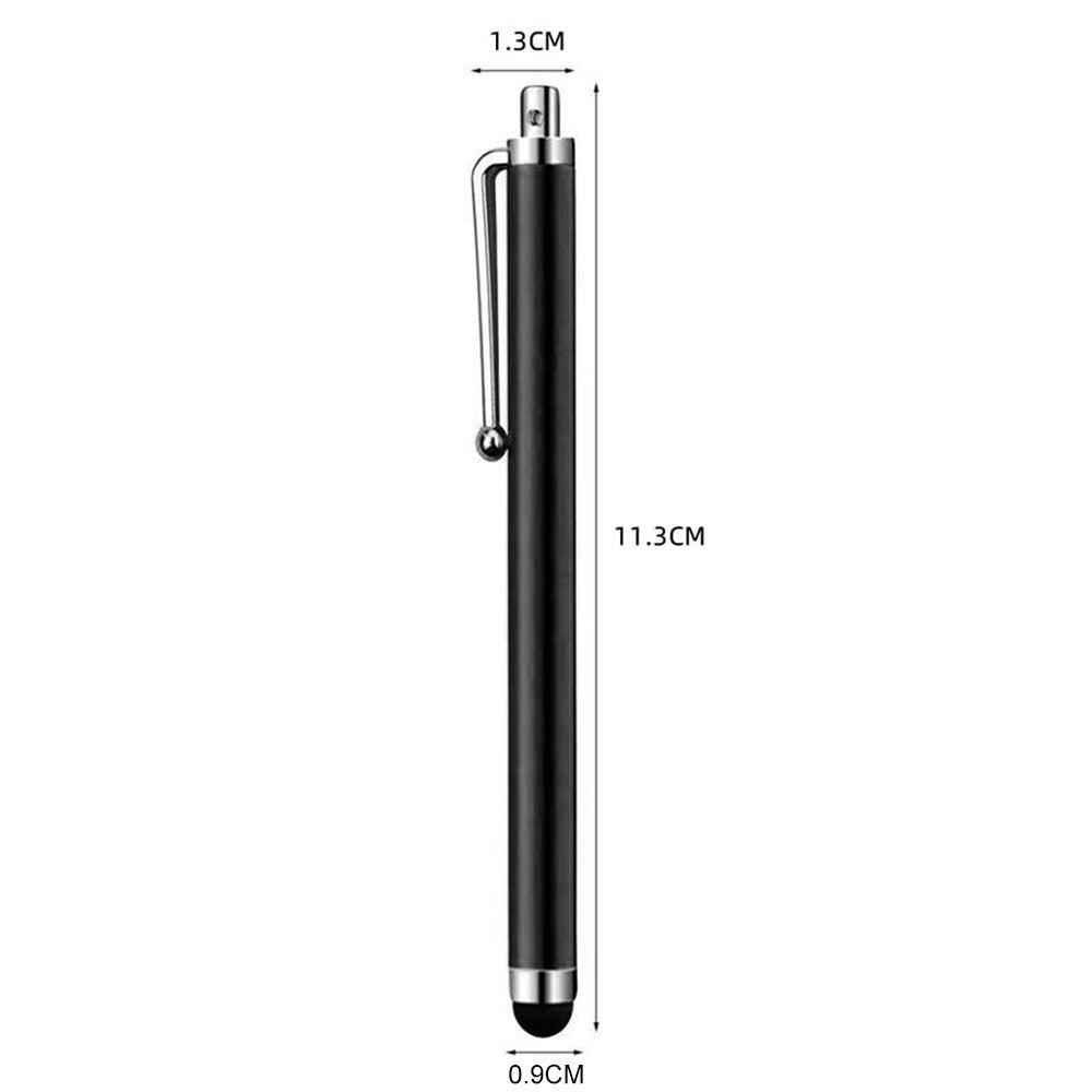 Soft-Touch-Stylus-Stift für iPad 2 & weitere kapazitive Touchscreens; Rot