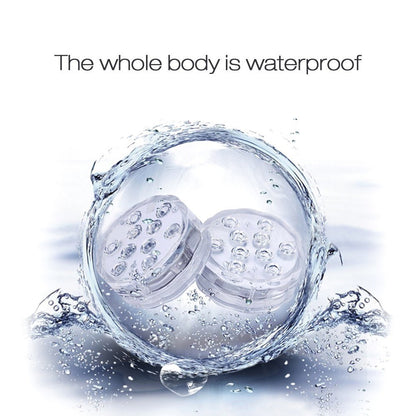 LED Lights with Remote Waterproof Underwater LED Lights Pad Battery Operated