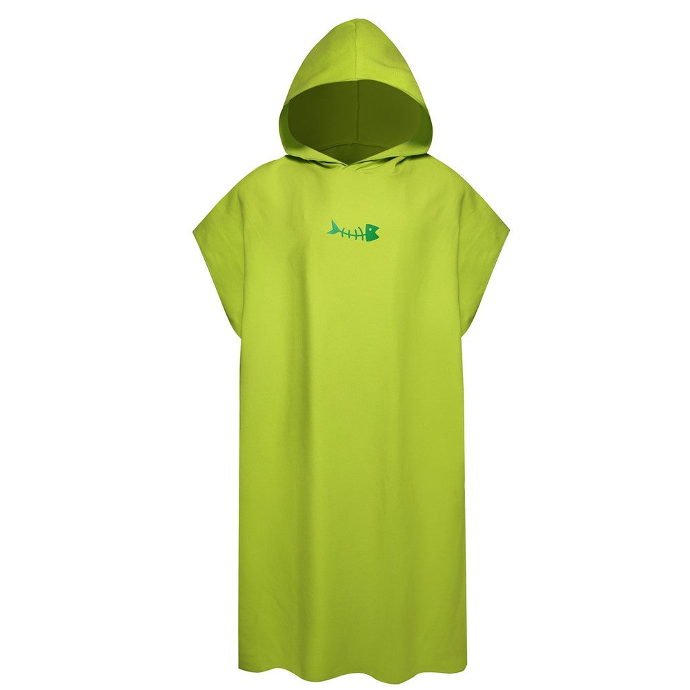 Surf Poncho Skin-Friendly Beach Poncho for Adults Changing Towel Quick-Dry Robe with Hood Microfiber Beach Blanket Bath Towel Swim Towel Wetsuit
