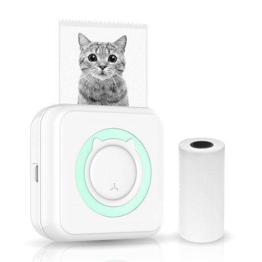 Mini Photo Printer Portable 203DPI Bluetooth-compatible Thermal Printing Machine for iOS Android