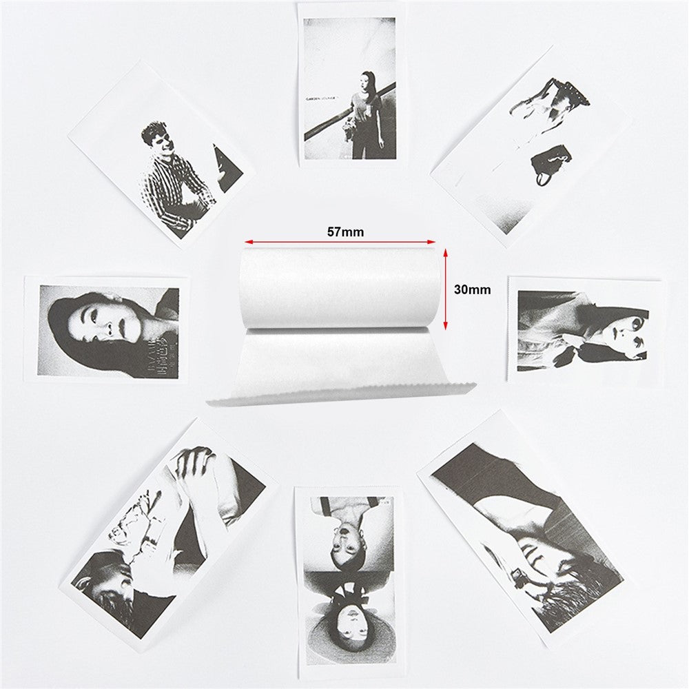 Mini Photo Printer Portable 203DPI Bluetooth-compatible Thermal Printing Machine for iOS Android