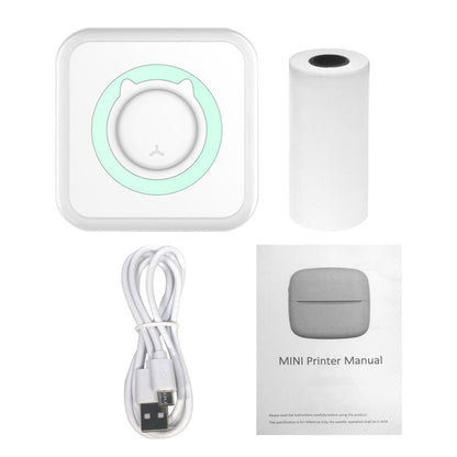 Mini Photo Printer Portable 203DPI Bluetooth-compatible Thermal Printing Machine for iOS Android