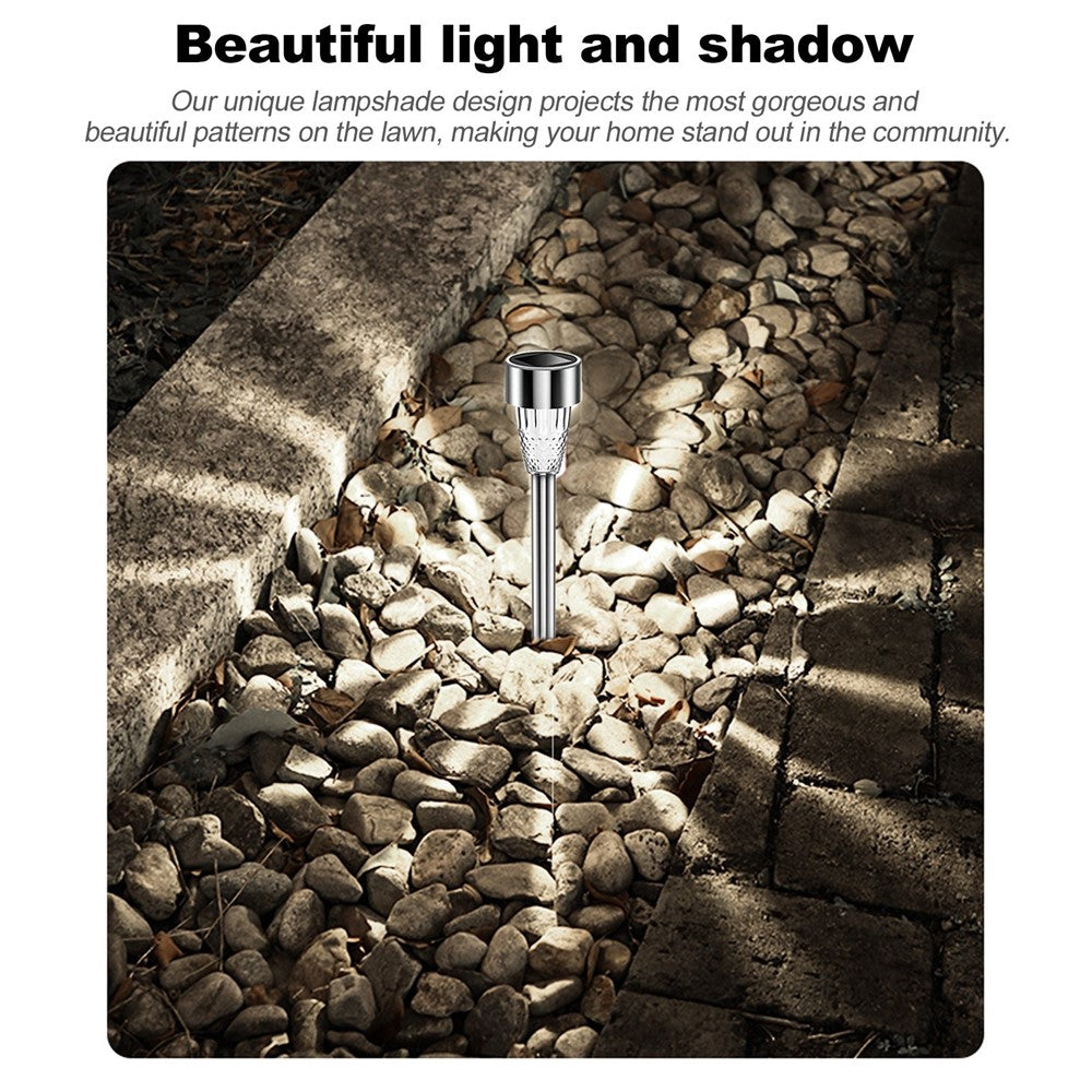 For Outdoor Decorative Waterproof Anti-Deform Stainless Steel Brightest Solar Lights