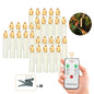 Realistic Warm White LED Flameless Candles with Remote Control for Party Decoration