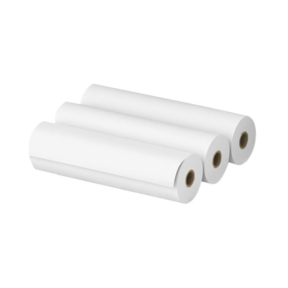 PERIPAGE 3 Rolls Thermal Printing Paper 107X30mm BPA-Free Oil-Proof Printable Paper for PeriPage A9 Max / A9s Max Wireless BT Thermal Mobile Printer