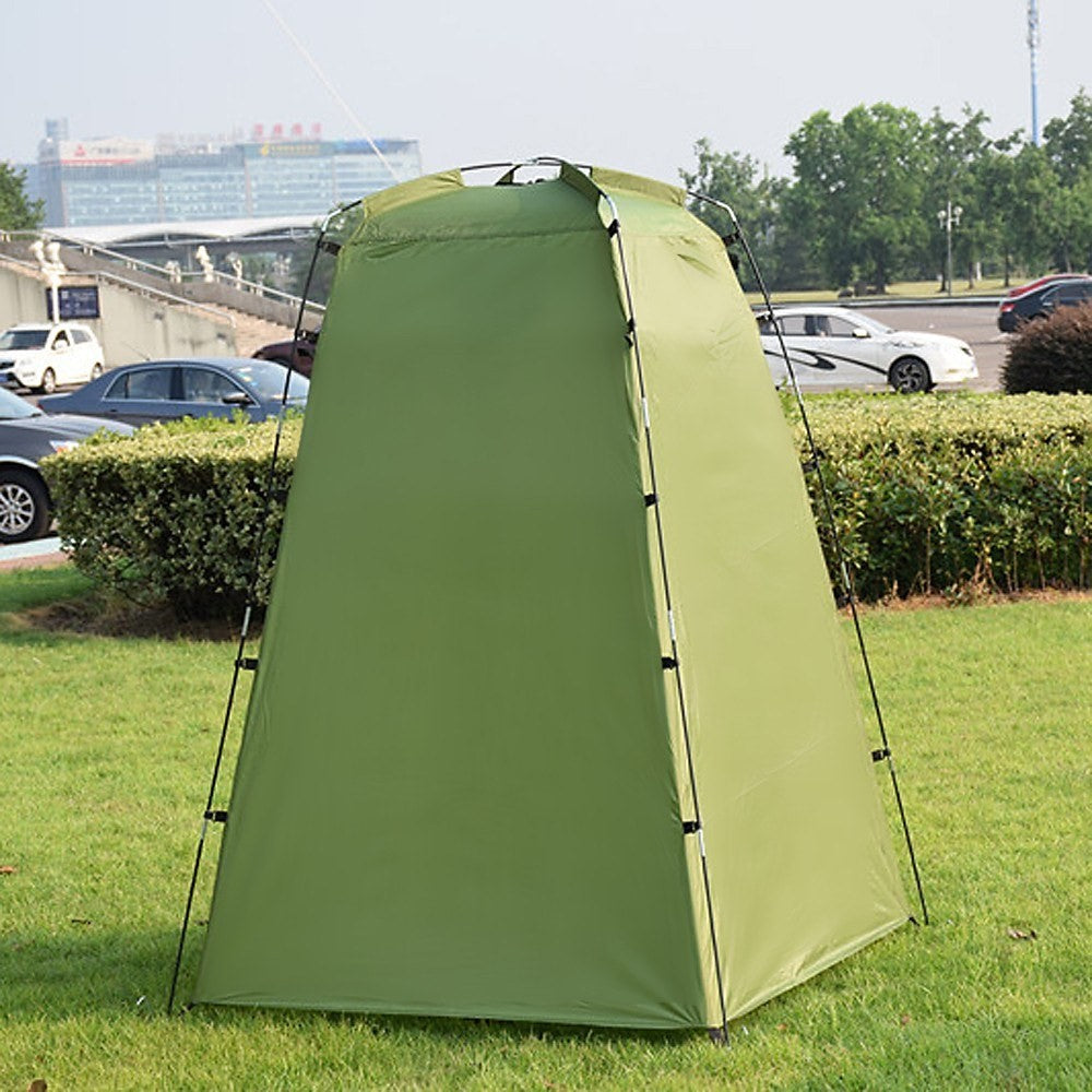 Camping Shower Tent Oversize Space 6FT Privacy Outdoor Bathroom Changing Dressing Room for Hiking Beach Picnic Fishing Potty