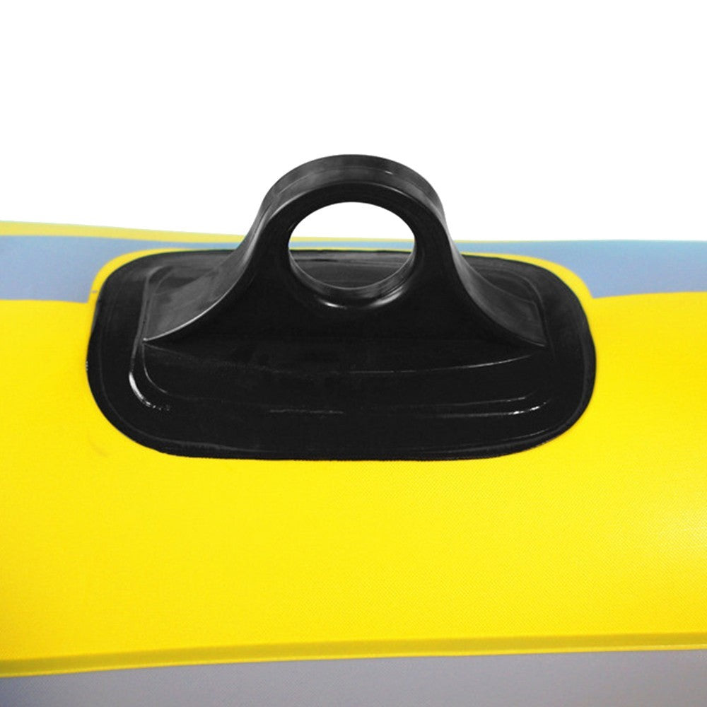 Inflatable Boat Fishing Boat with Double Valve for One Adult and One Child Summer Fun Boat Canoe Kayak