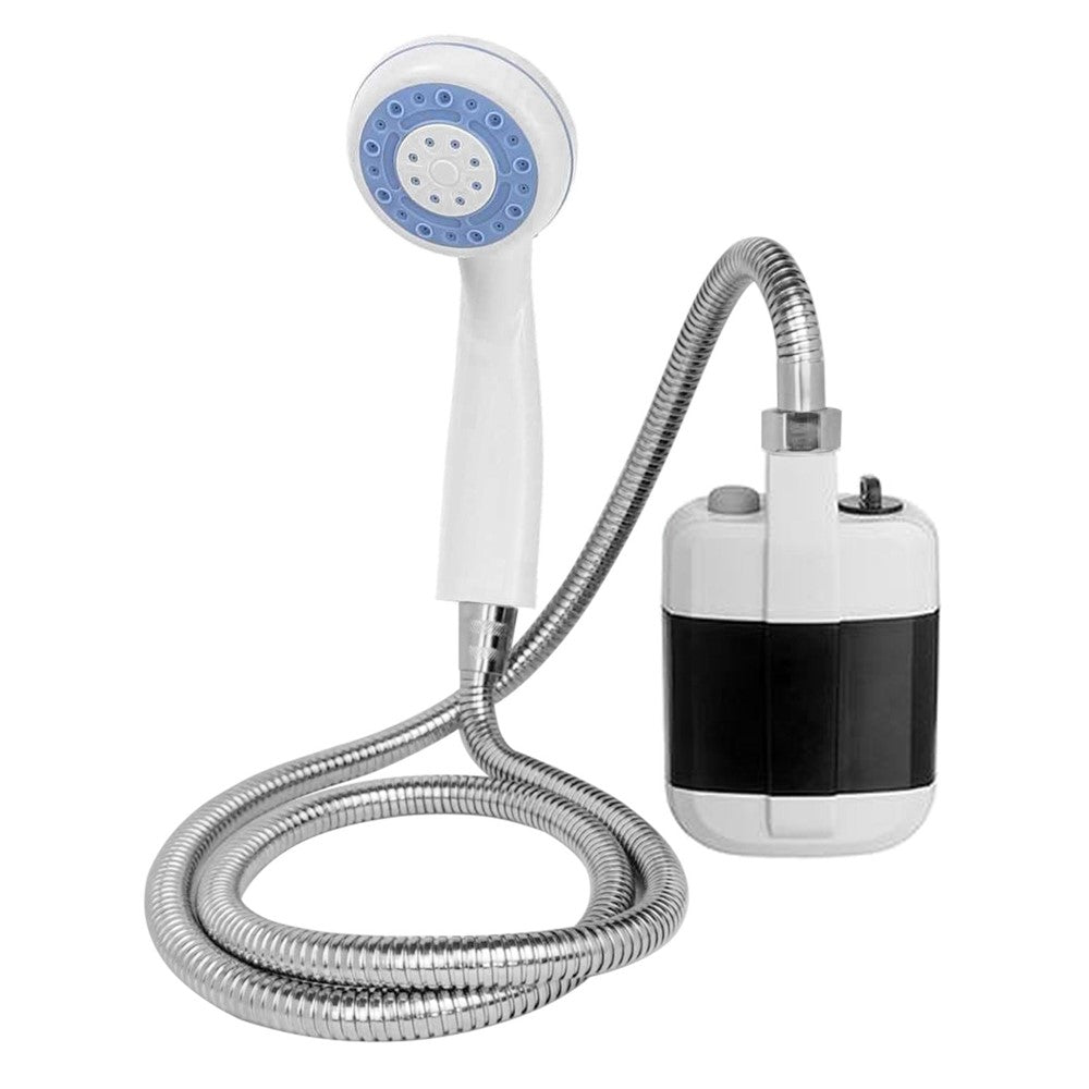 Portable Camping Pet Cleaning Beach Washing Shower 4.9ft Hose Outdoor Shower Device with Rechargeable Pump