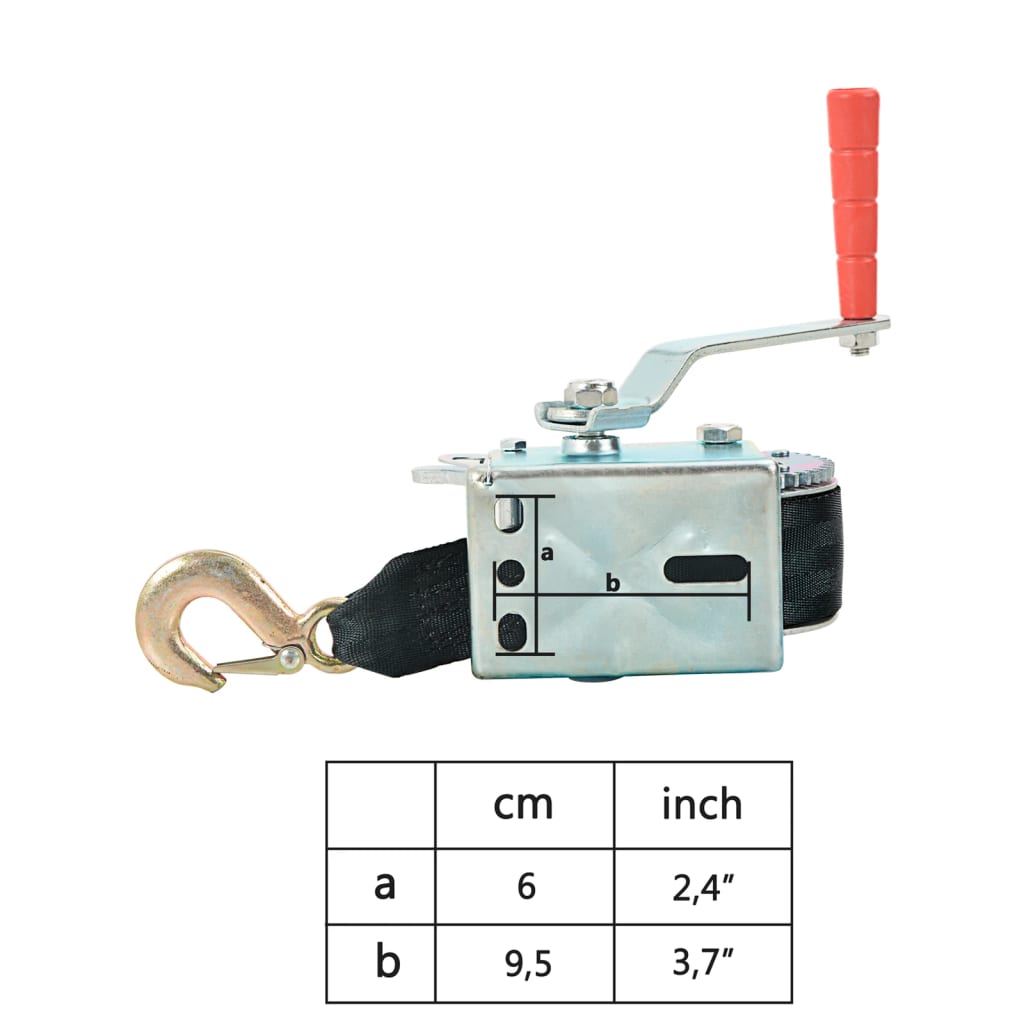 Handseilwinde mit Gurt – Robust & Leistungsstark