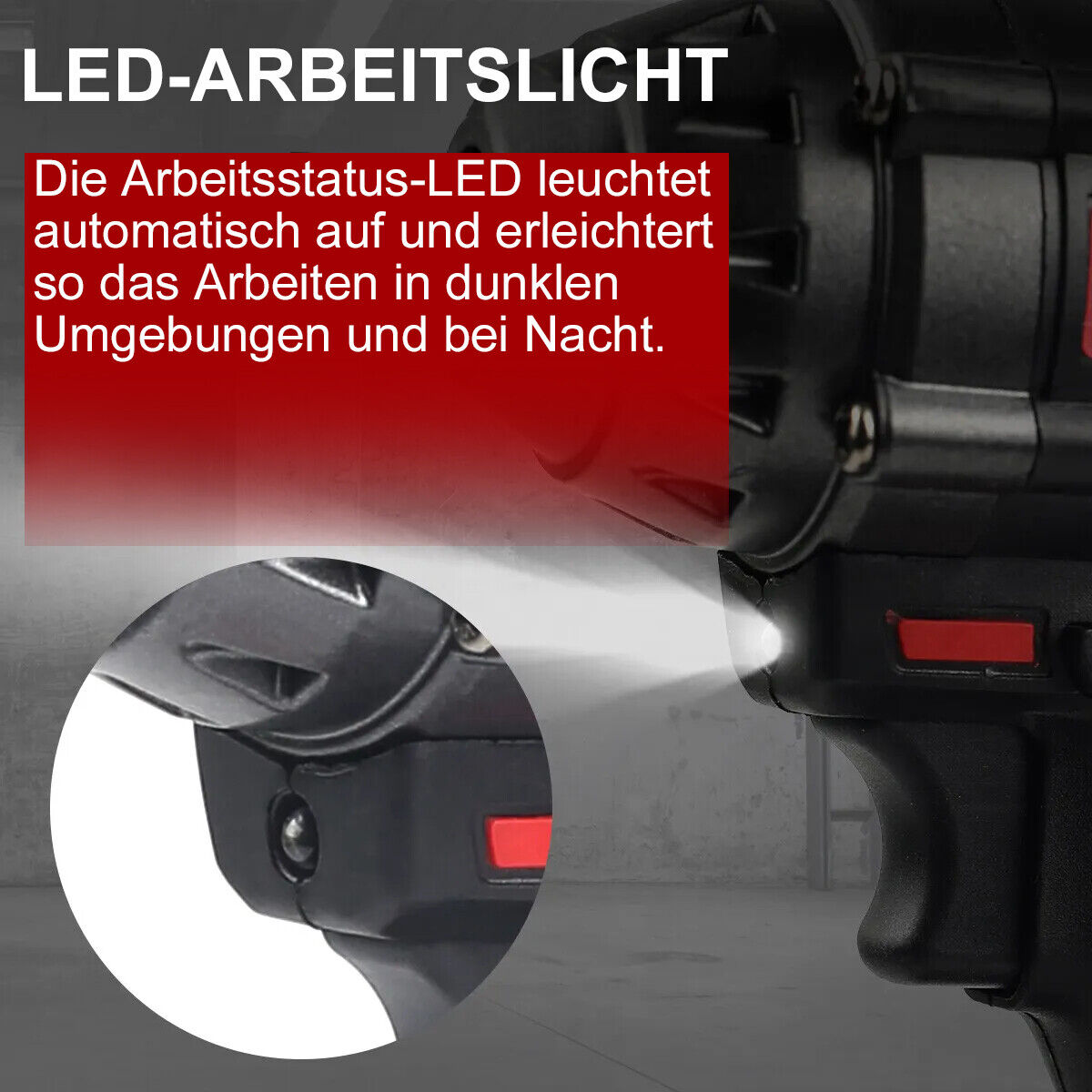 Extrem leistungsstarker Akku-Schlagschrauber – 1000 Nm Power