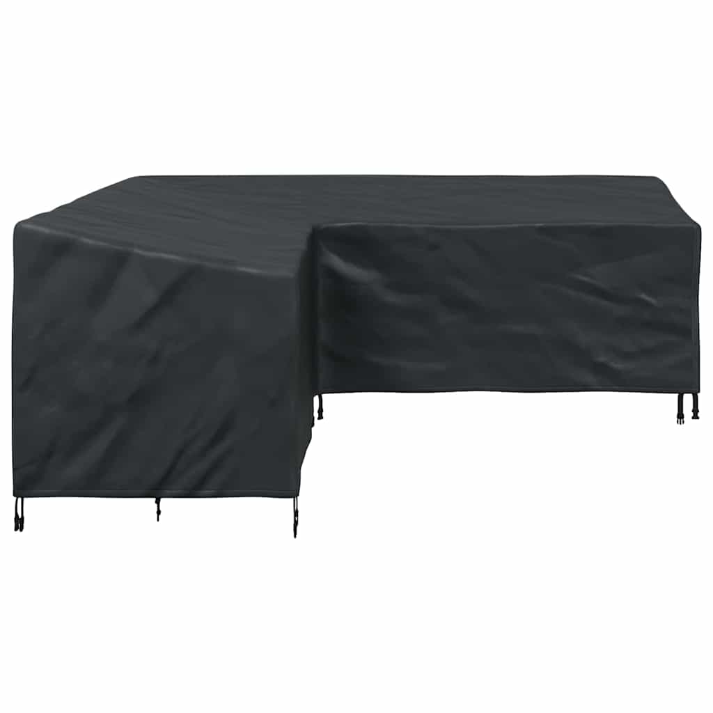 Wasserdichte L-Form Gartenmöbel-Abdeckung 220 cm - Robust & Stilvoll aus 210D Oxford-Gewebe