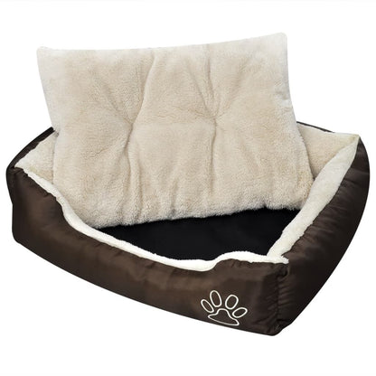 Warmes Hundebett Mit Polsterkissen XL