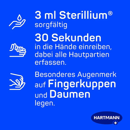 Sterillium: Alkoholisches Hände-Desinfektionsmittel Mit Sehr Guter Hautverträglichkeit, 500Ml