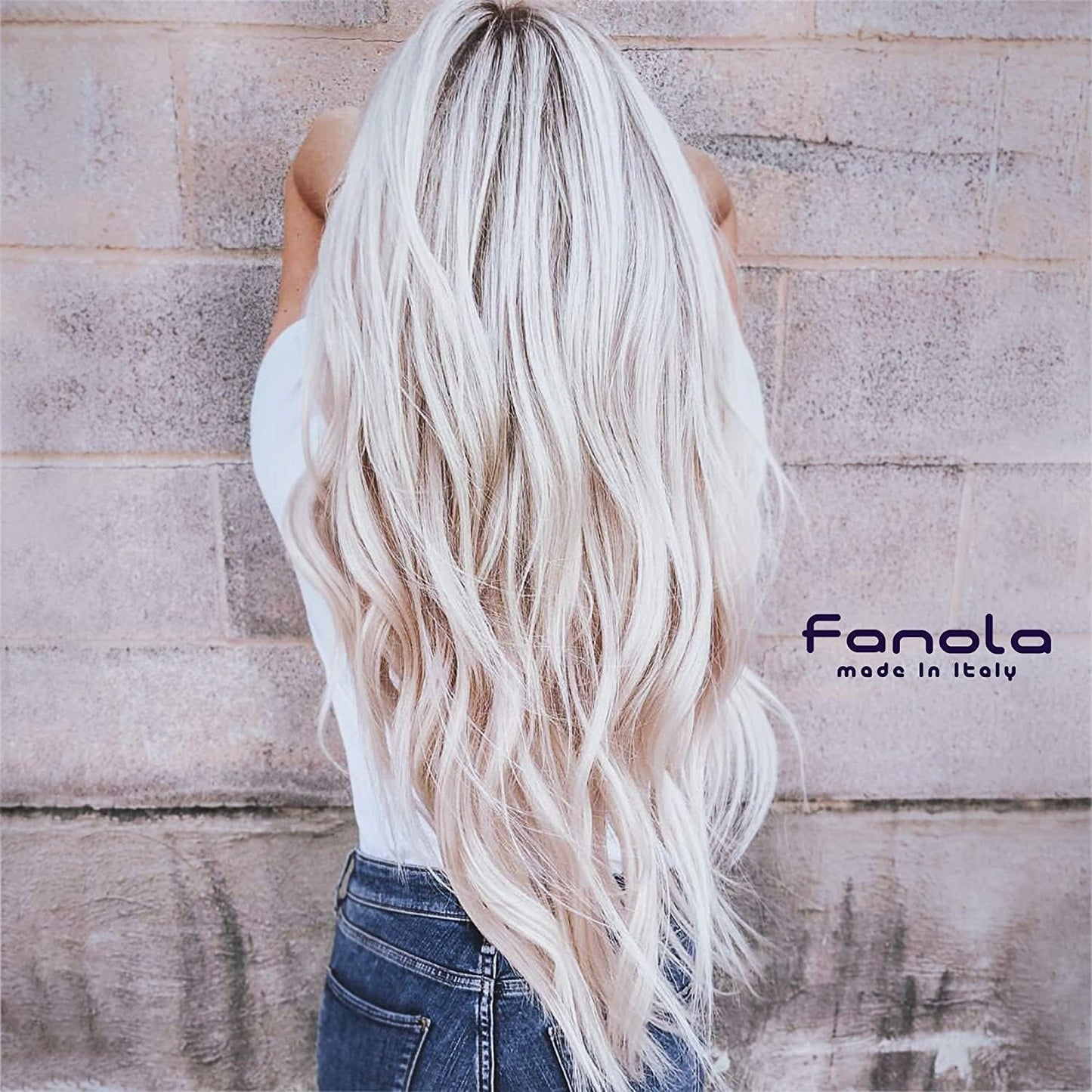 Fanola No Yellow Anti-Gelb-Shampoo + Nutri Care Conditioner - 2000 Ml