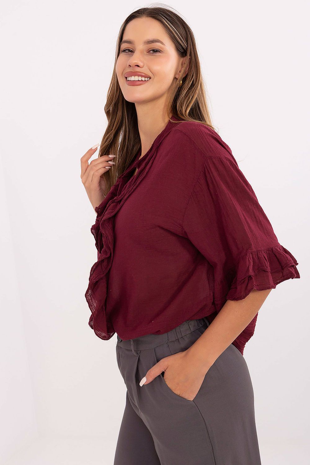  Damen Hemd model 215811 Italy Moda 