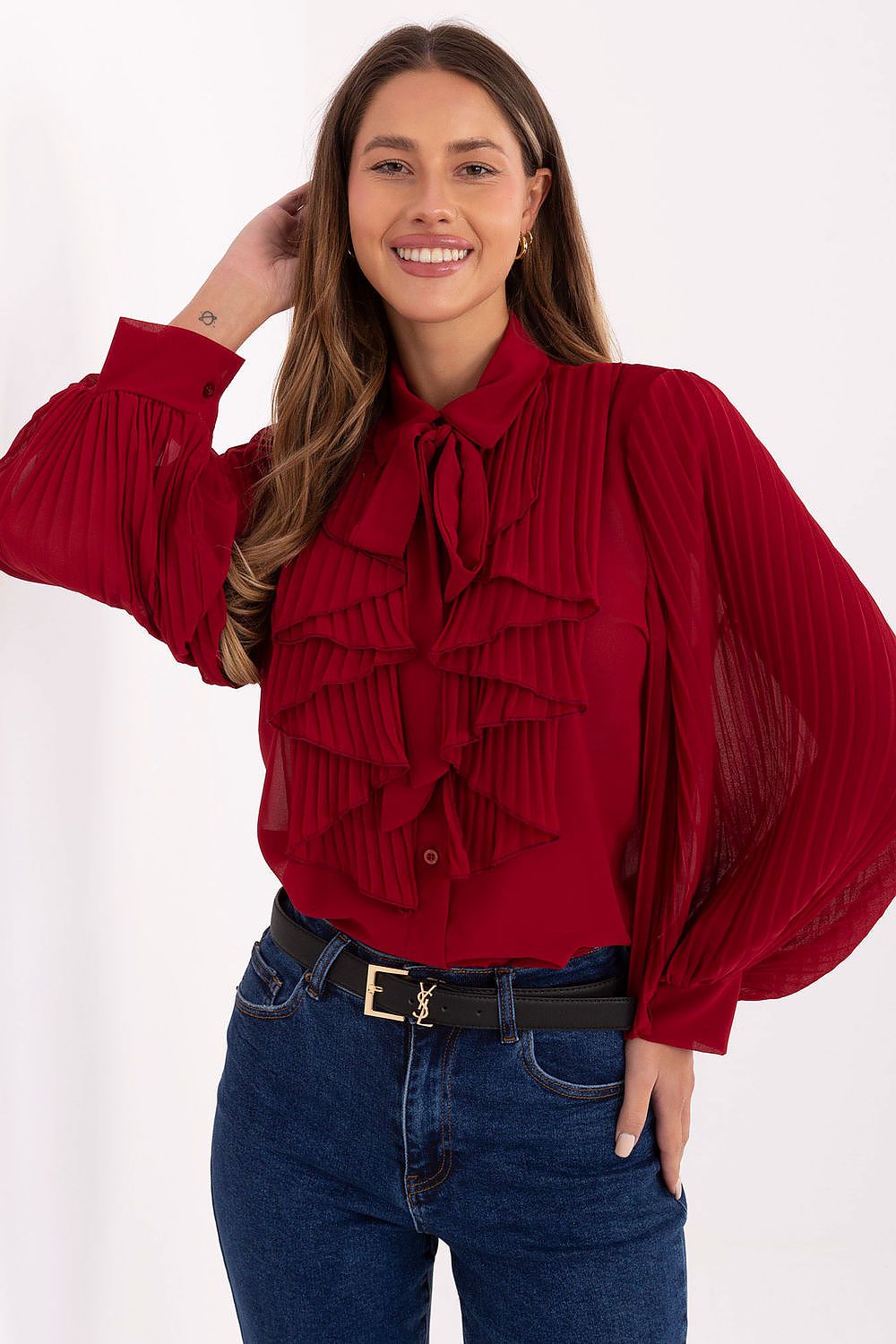  Langarm Hemd model 220301 Italy Moda 