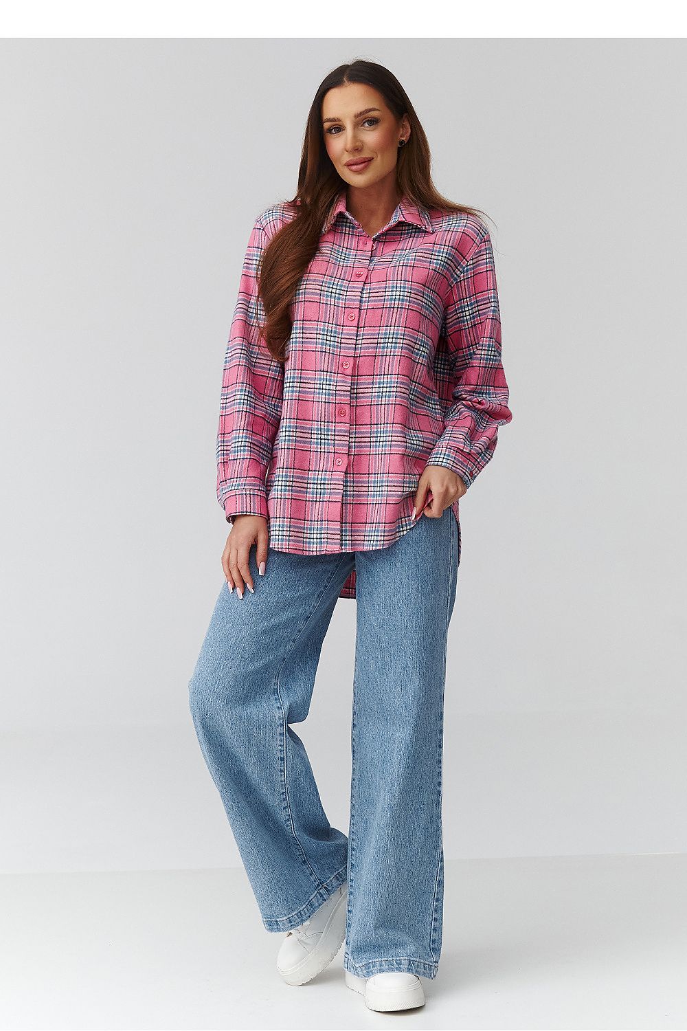  Langarm Hemd model 224091 Makadamia 