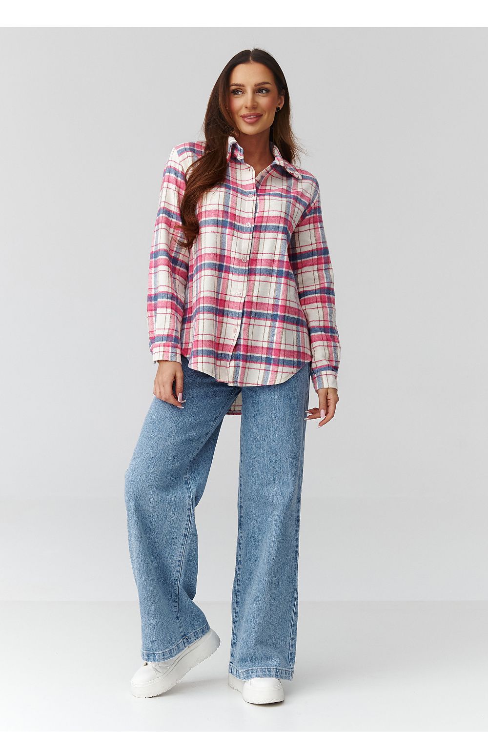  Langarm Hemd model 224093 Makadamia 