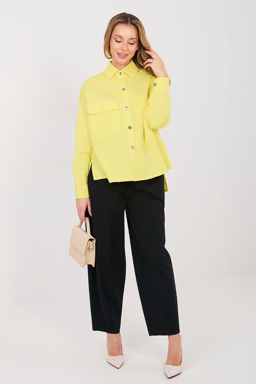  Langarm Hemd model 224197 Italy Moda 