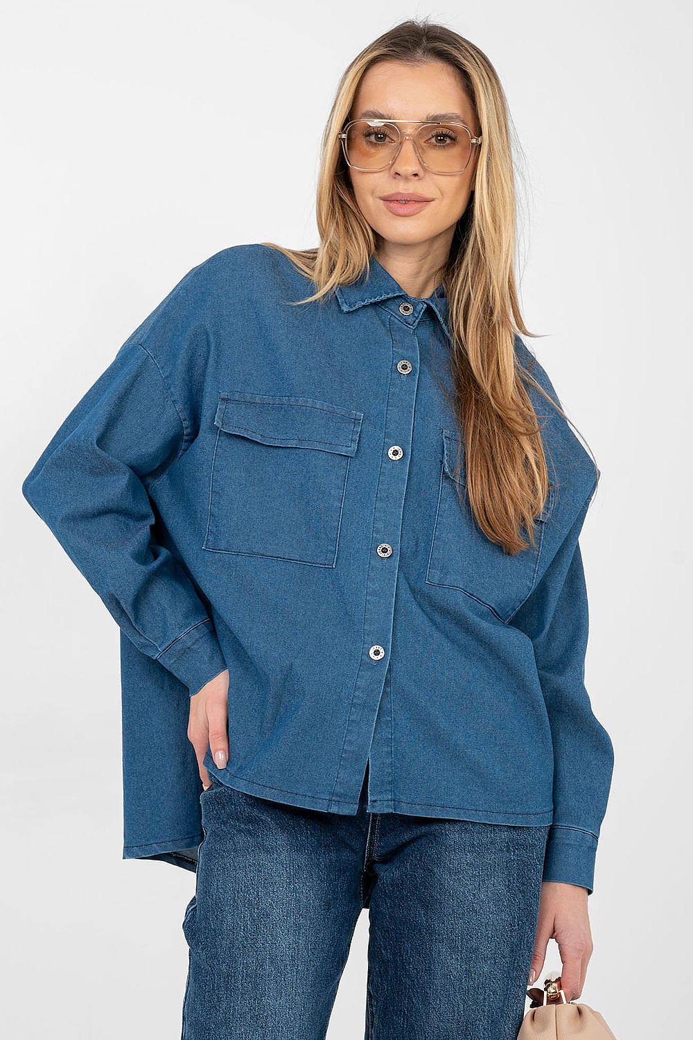  Langarm Hemd model 224204 Italy Moda 