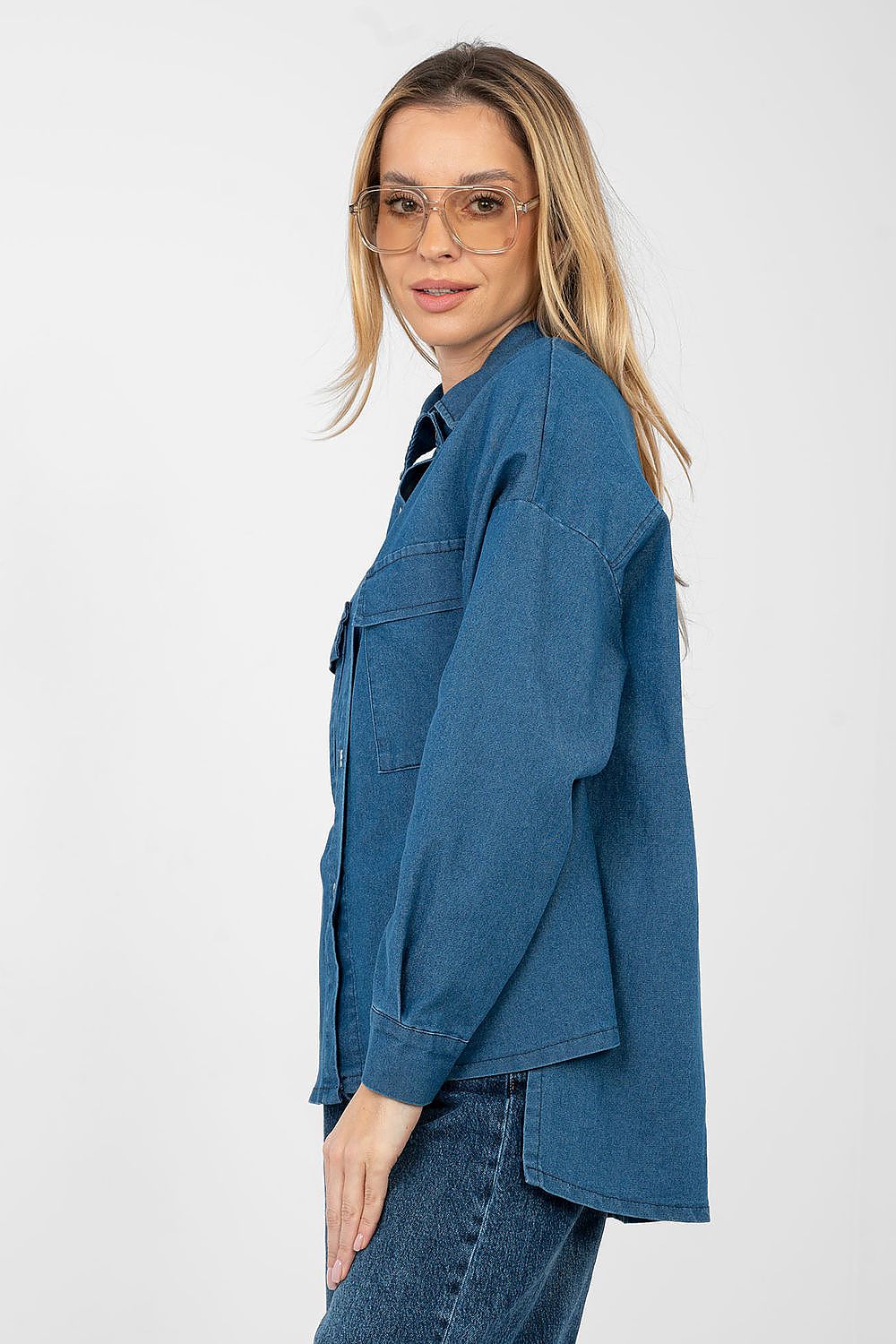  Langarm Hemd model 224204 Italy Moda 