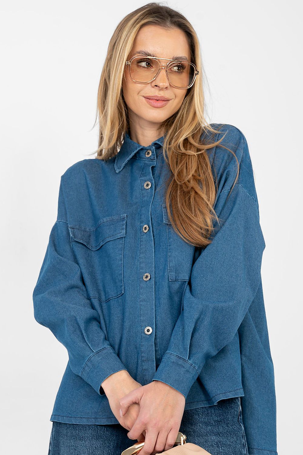  Langarm Hemd model 224204 Italy Moda 