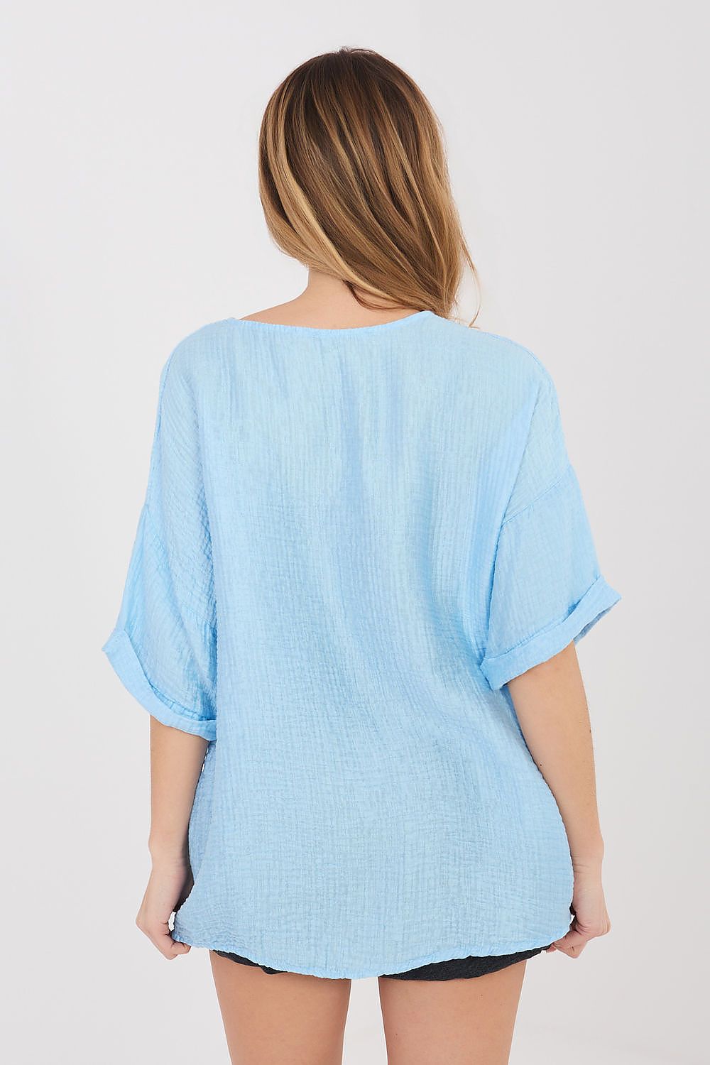  Kurzarm Hemd model 225509 Italy Moda 