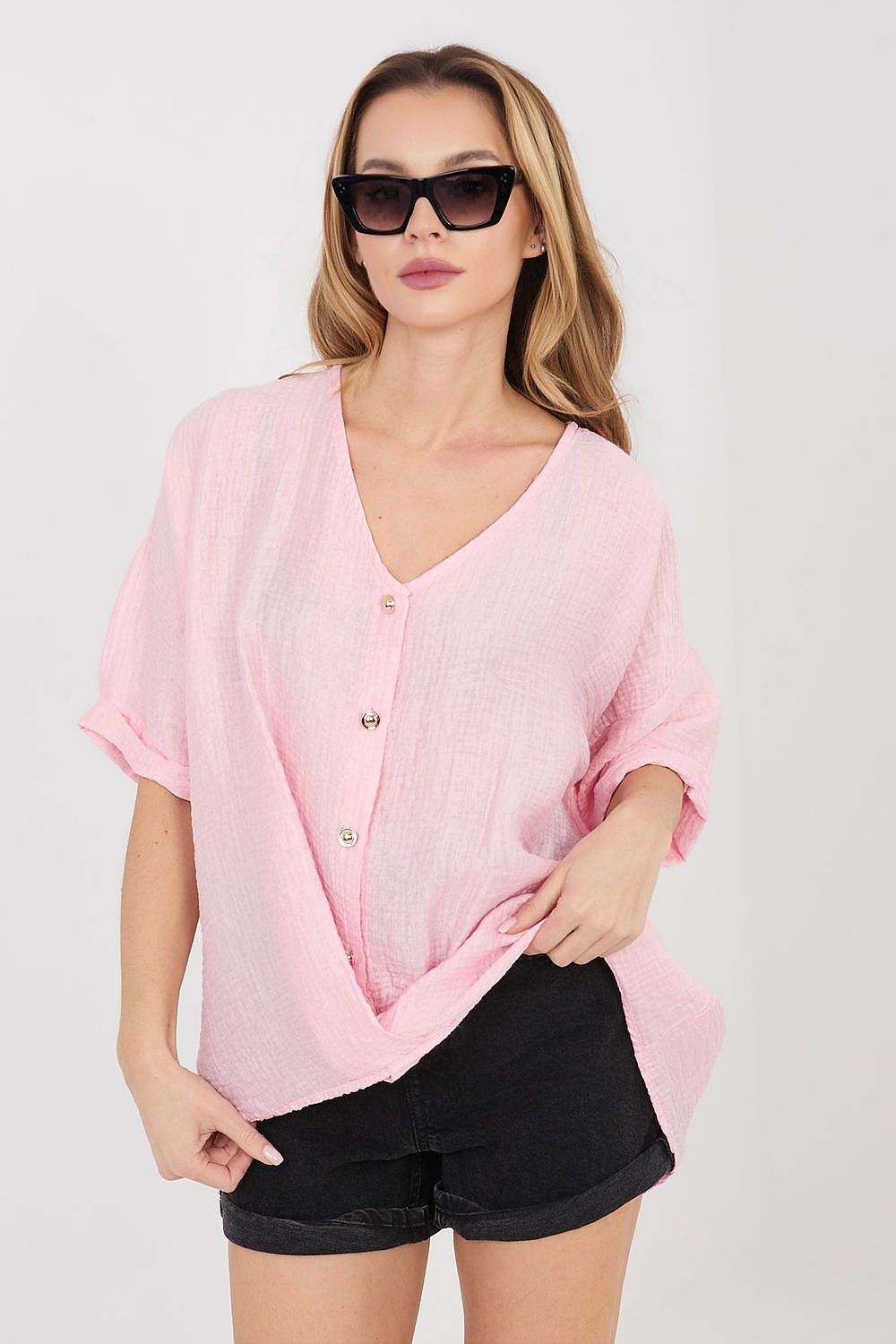 Kurzarm Hemd model 225510 Italy Moda 