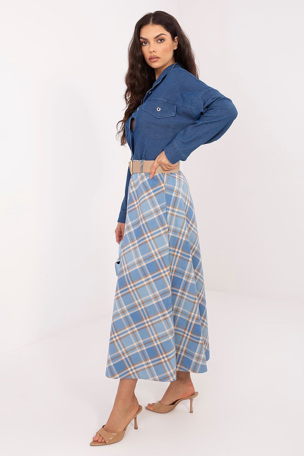  Langer Rock model 226010 Italy Moda 